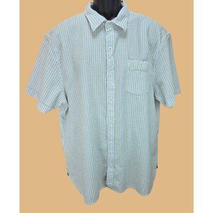 Tommy Bahama Jeans Mens Island Crafted S/S Shirt Large
